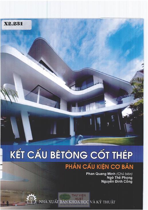 Kết cấu bê tông cốt thép
Phần cấu kiện cơ bản