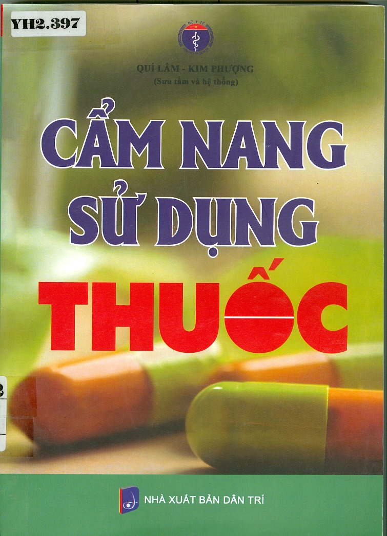 Cẩm nang sử dụng thuốc