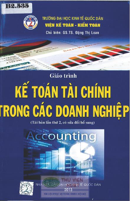 Giáo trình kế toán tài chính trong các doanh nghiệp